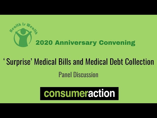 Panel: 'Surprise' Medical Bills and Medical Debt Collection