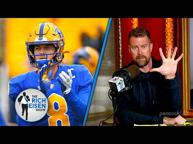 Wait, What?!?!? Kenny Pickett’s Hands are HOW Small?? | The Rich Eisen Show
