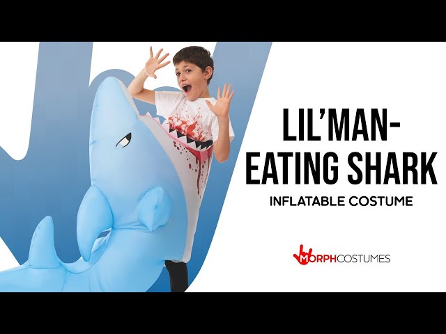 Lil' Man-Eating Shark Inflatable Costume
