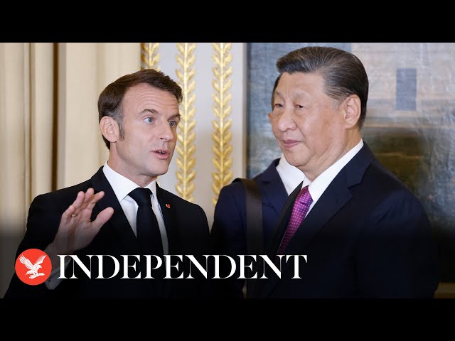 Watch again: Xi Jinping meets with Macron in southern France after Ministry of Defence cyberattack