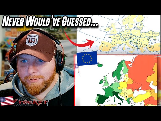 American Reacts to More Fascinating Maps of Europe