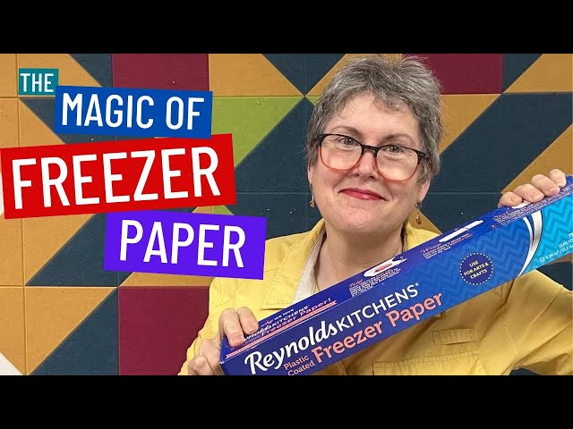 🪄 🦄 FREEZER PAPER MAGIC: 5 SEWING HACKS EVERY CRAFTER NEEDS TO KNOW!
