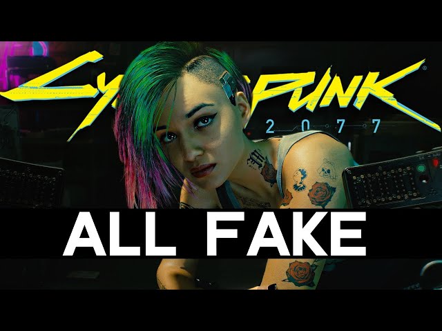 The Cyberpunk 2077 E3 Demo was Faked...