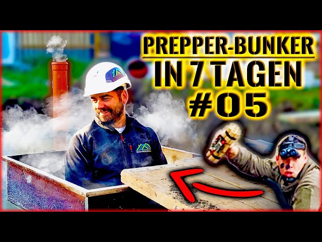 PREPPER BUNKER in 7 TAGEN BAUEN #05 | Fast FERTIG - @SurvivalMattin GREIFT AN | Home Build Solution