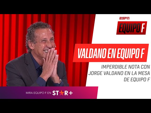 "MARADONA ES EL AUSENTE MÁS PRESENTE EN MI VIDA": Emotivo mano a mano con Jorge #Valdano en Equipo F