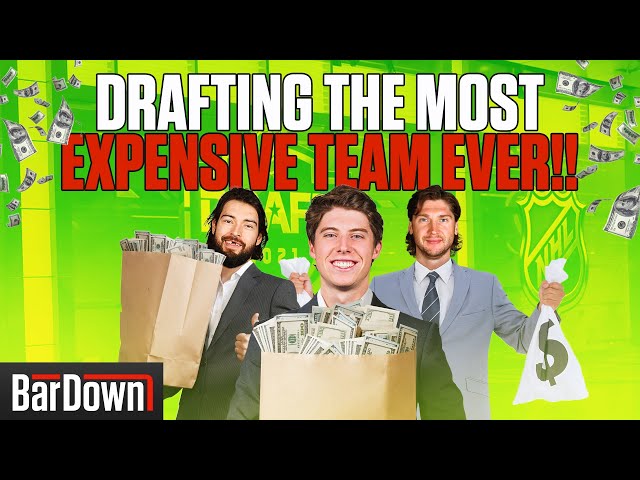 DRAFTING THE MOST EXPENSIVE TEAM EVER IN NHL22