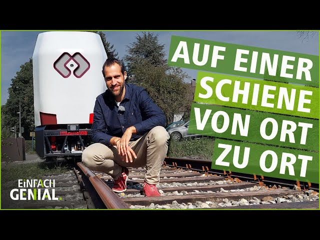 Fahrerlose Schienenkabine – revolutionär für den ländlichen Nahverkehr | Einfach Genial | MDR