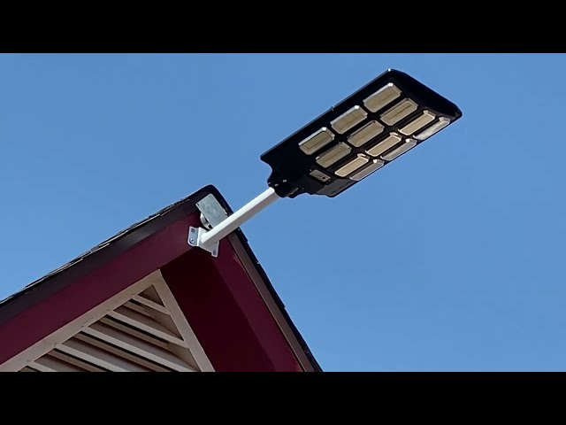 HONEST REVIEW - Wudor 1650W Solar Street Lights Outdoor || Solar Street Light