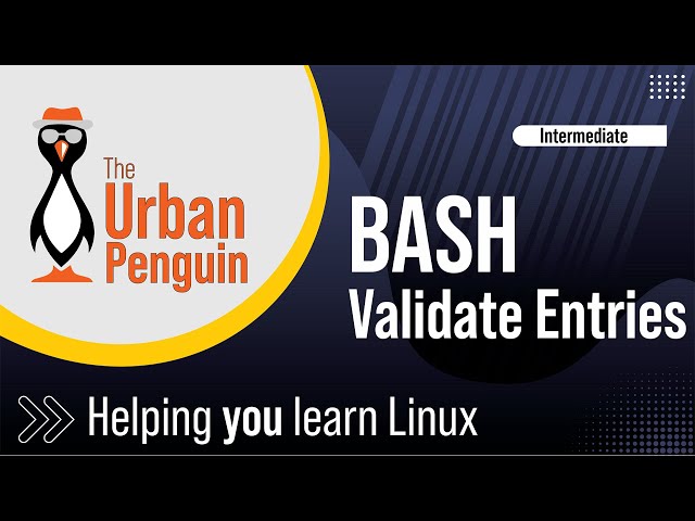 Validate Entries Using BASH Shell Scripting and Convert Case
