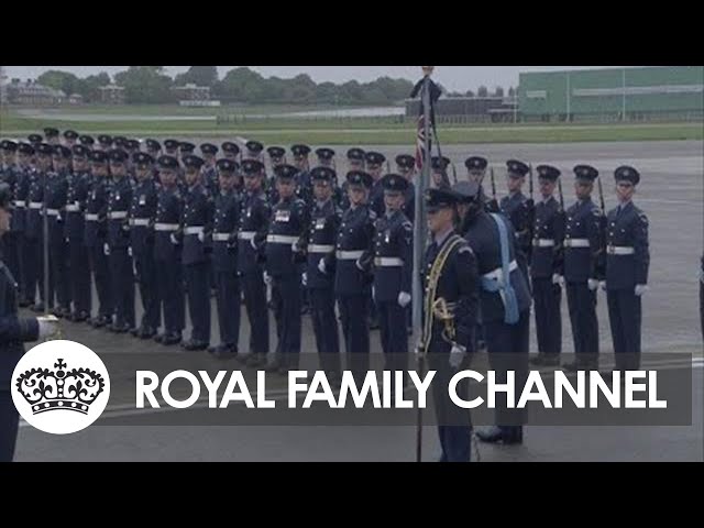 Guard of Honour Assemble at RAF Northolt