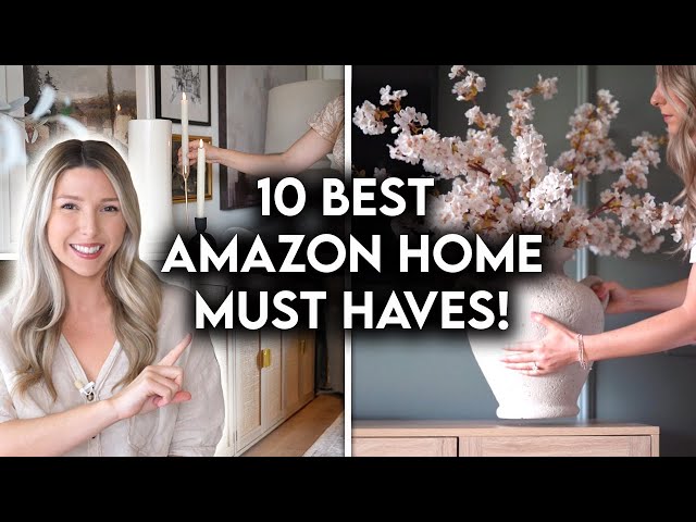 10 BEST AMAZON HOME DECOR + HOUSEHOLD MUST HAVES 2023