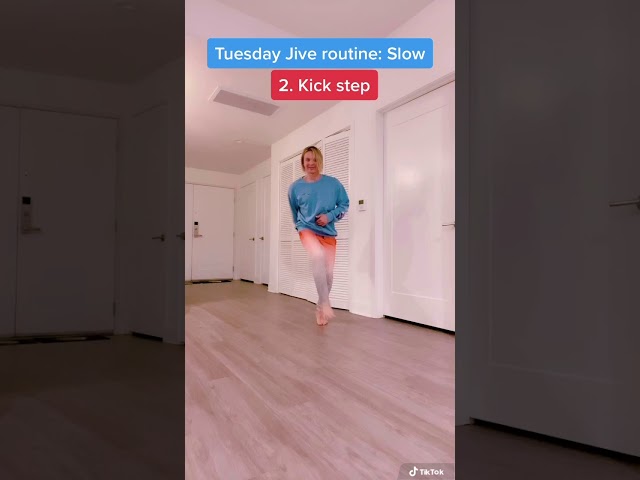 Cool Jive choreography to practice at home #Shorts - Private ballroom dance lessons - Beverly Hills