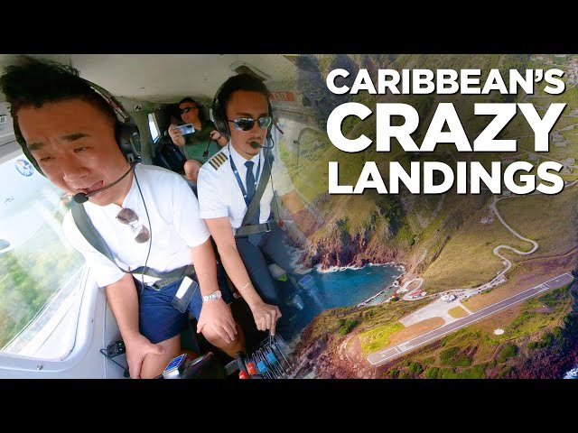 World’s Shortest Runway Landing - Caribbean’s Extreme Flight