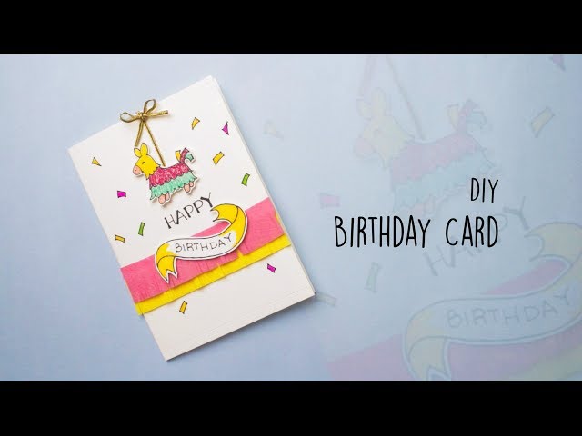 DIY Birthday Card | Handmade Cards | Greeting Card