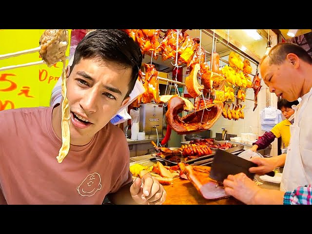 18 Hong Kong STREET FOODS Across Hong Kong!! DIM SUM, CANTONESE Meat + DAI PAI DONG Seafood