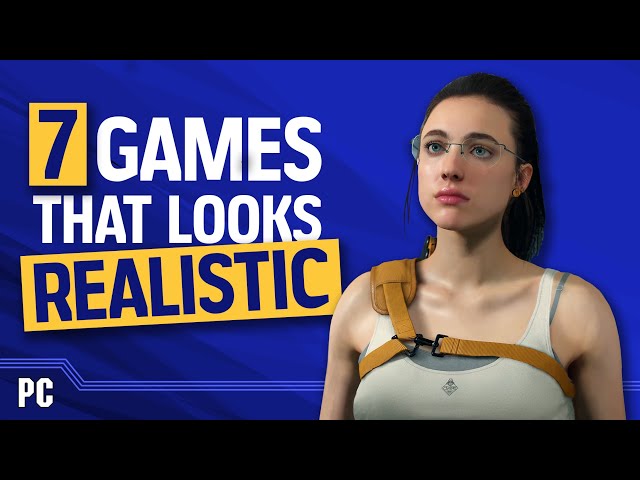 7 Best Games With Insanely REALISTIC Graphics [4K]