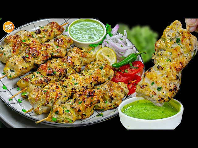 Restaurant Style Malai Tikka Boti,Chicken Recipes,Eid Special Recipe by Samina Food Story