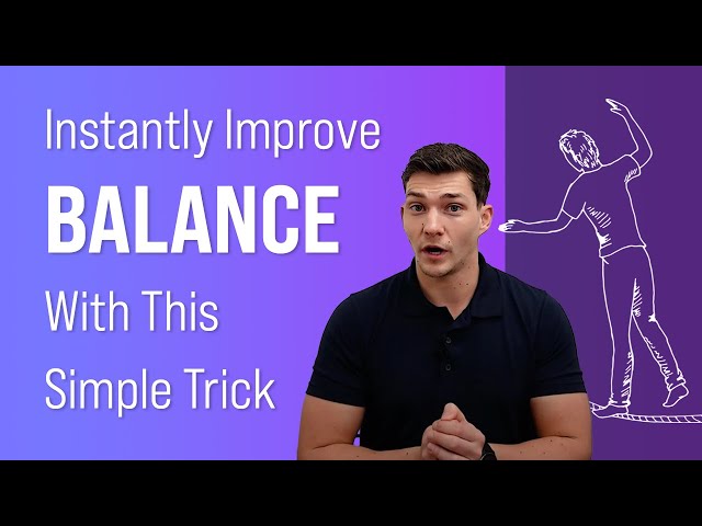 Instantly Improve Balance with 1 Simple Trick (Ages 50+)