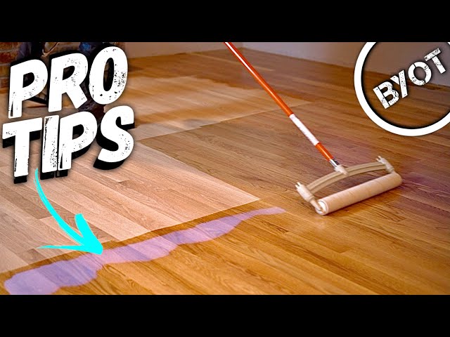 Refinishing Hardwood Floors // START TO FINISH