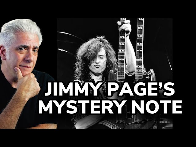 The Jimmy Page Mystery Note