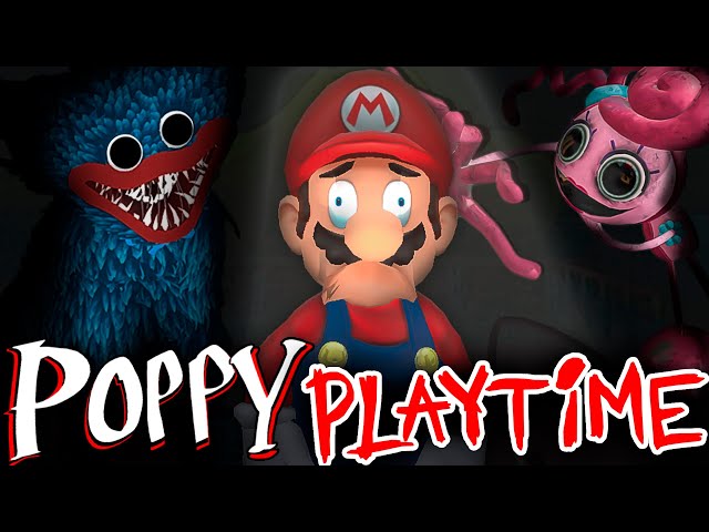 Mario Plays Poppy Playtime !!! (Chapter 1 & 2)
