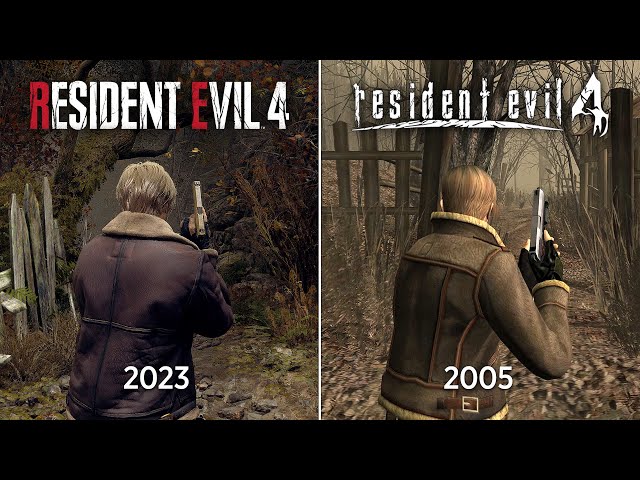 Resident Evil 4 Remake vs Original - Physics and Details Comparison