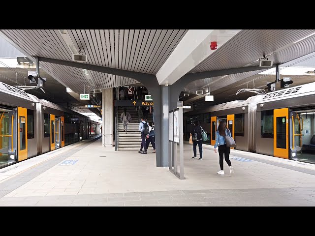 Sydney Trains To Leppington From Cabramatta + Walking in Leppington Station