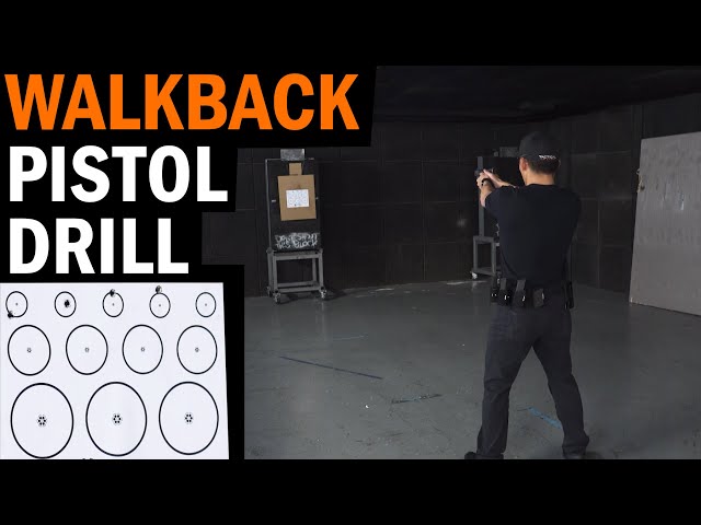 Walkback Pistol Drill Testing Accuracy and Precision