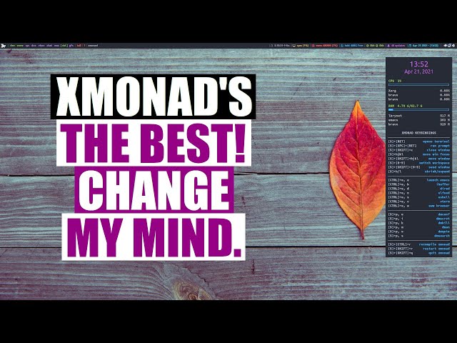 XMonad, You're Simply The Best!