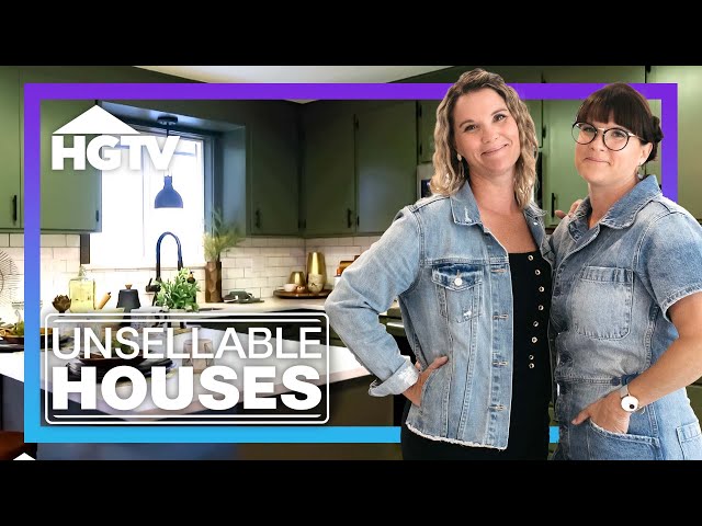 A Real Wreck Transformed By a Budget Friendly Makeover | Unsellable Houses | HGTV