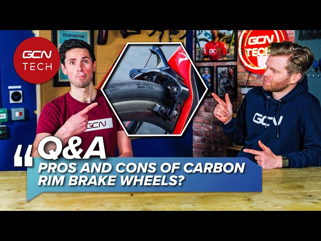 Frame Wrapping, Carbon Rim brakes and Pro Data | GCN Tech Clinic