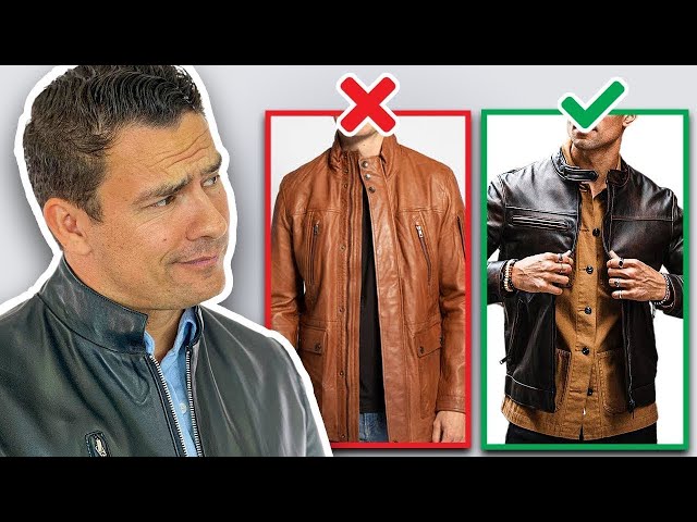 How To Style A Leather Jacket As An Adult Man