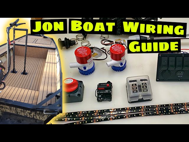 Jon Boat Electrical Wiring for Beginners and DIY'ers