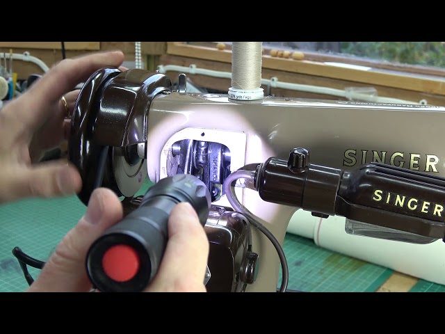 Reviving a Sewing Machine Singer 201K