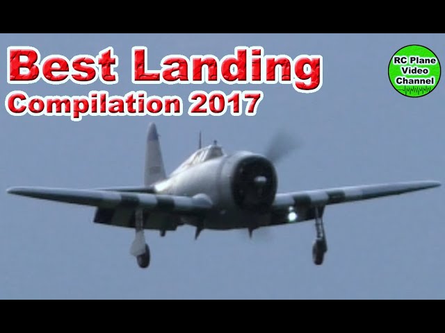 RC Plane Only Best Landings Compilation 2017 & Real Planes - 📹🟢 RC Plane Video Channel