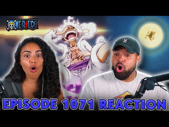 LUFFY ATTAINS GEAR 5! One Piece Episode 1071 REACTION