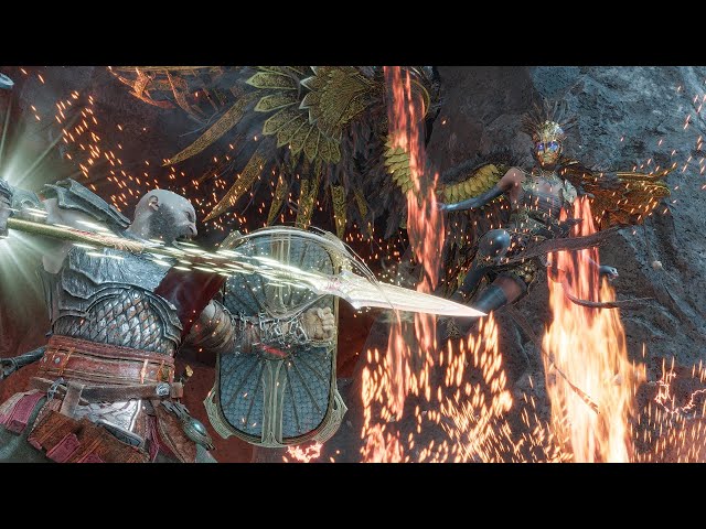 God of War Ragnarok - High Damage Strength Build vs GNA - Give Me God of War: No Damage (PS5)