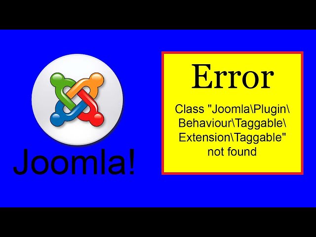 Помилка в Joomla 4 Class "Joomla\Plugin\Behaviour\Taggable\Extension\Taggable" not found