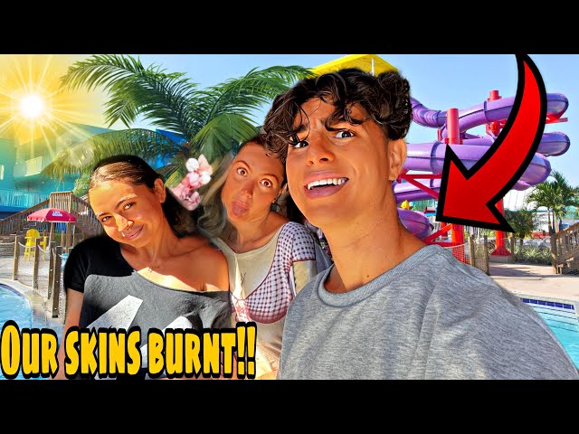 MY SISTERS AND I GET SPRAY TANS!! *BAD IDEA*