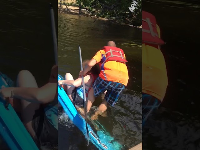 That's why you use life jackets 😂 #shots #fail  #afv