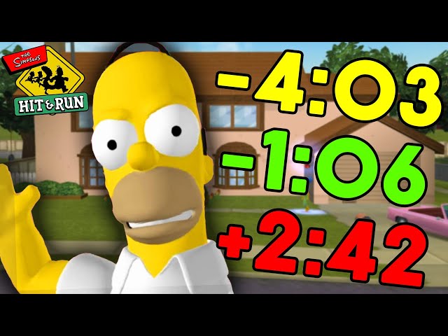 Simpsons Hit & Run Speedruns Drove Me Insane