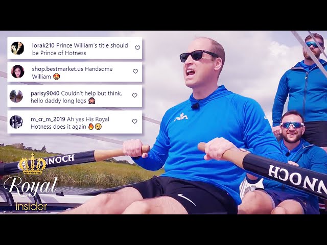 Prince William's Rowing Video Sends Fans Into Hotness Frenzy - Find Out Why @TheRoyalInsider