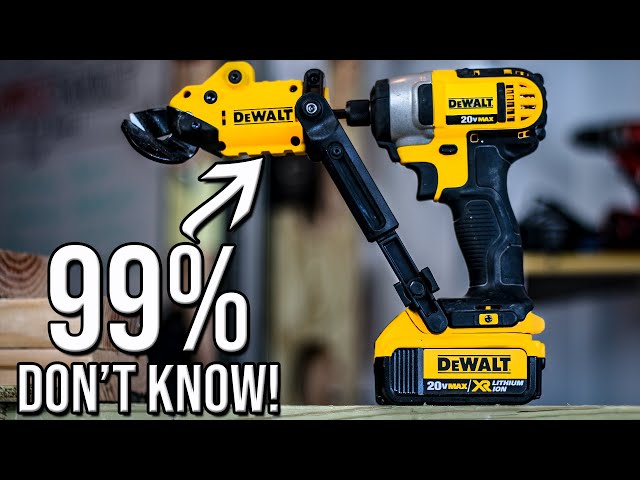 DEWALT TOOL ACCESSORY THAT 99% OF PEOPLE DON'T KNOW EXISTS!