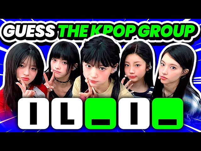 GUESS THE KPOP GROUP BY INCOMPLETE NAME [EASY - HARD]  ⚡️ Guess The Kpop Group - KPOP QUIZ 2024