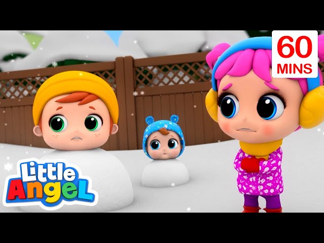 This Is The Way (Winter Song) | 2 Hour Little Angel Sing Along | Learn ABC 123 | Moonbug Kids