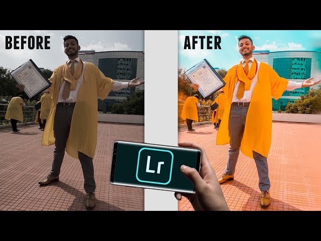 EDIT AMAZING PHOTOS ONLY USING MOBILE ! Lightroom Tutorial