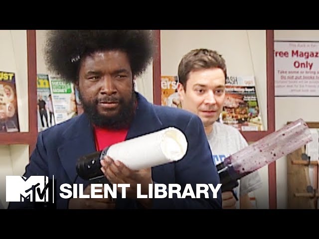 Jimmy Fallon & The Roots Take on the Silent Library | MTV Vault