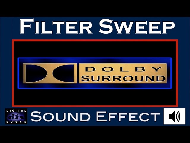 Filter Sweep Sound Effect | filter sweep samples |sfx | HD