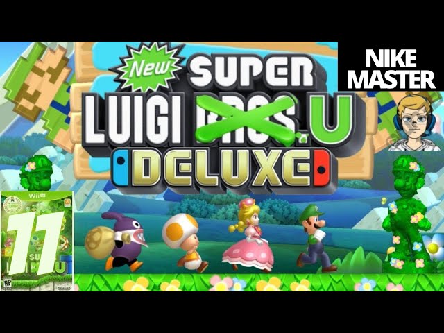 Let's Play New Super Luigi U Deluxe #11 Chaos-Minen NIKE MASTER