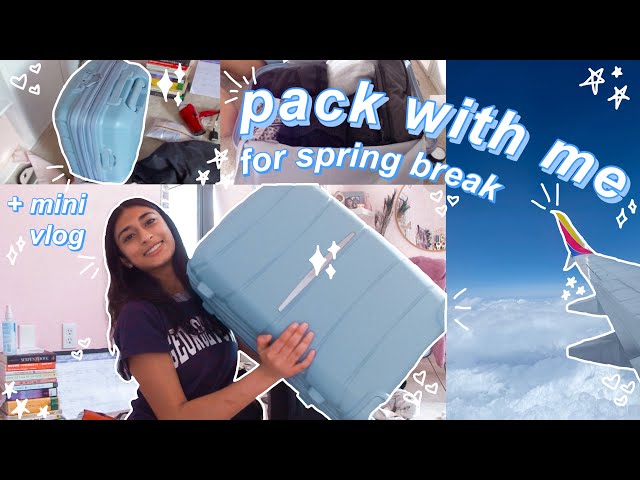 Pack with Me | Spring Break 2024